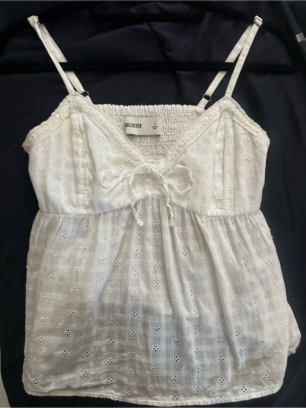 Hollister Pink, Cream & Gray Striped Women's Tank Tops - Picture 2 of 7